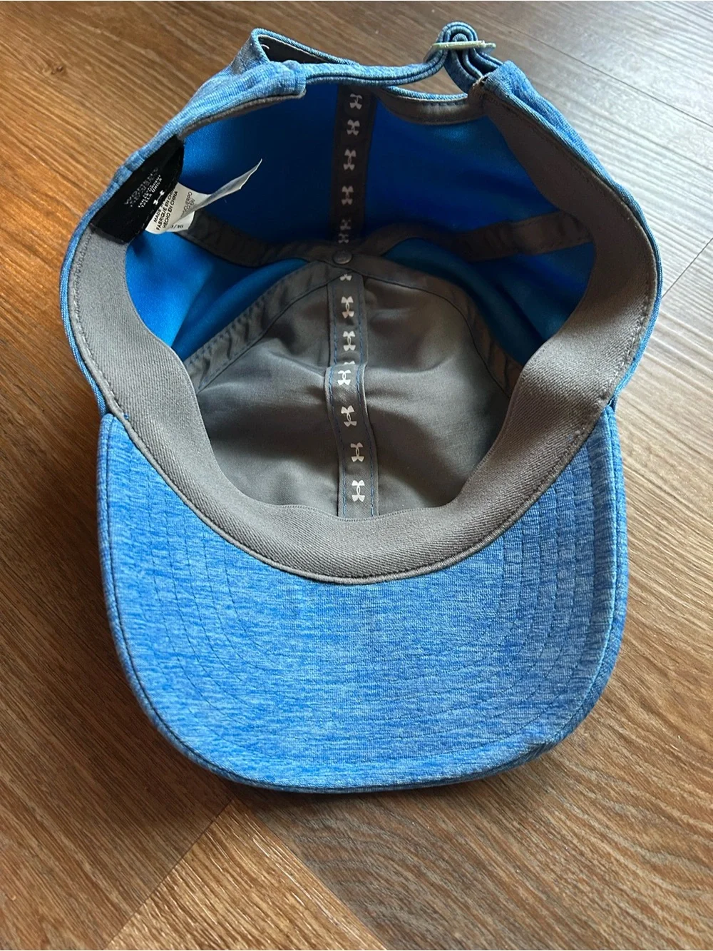 Under Armour Blue Heather Performance Adjustable Hat Cap Unisex One Size
